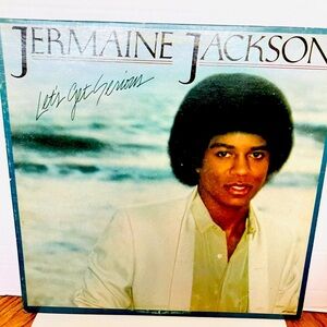 RCA Jermaine Jackson Lets Get Serious Vinyl Album 1980 Minor Wear To Sleeve